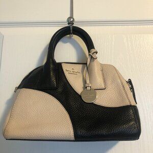Kate Spade Top Handle Bag in Blush and Black